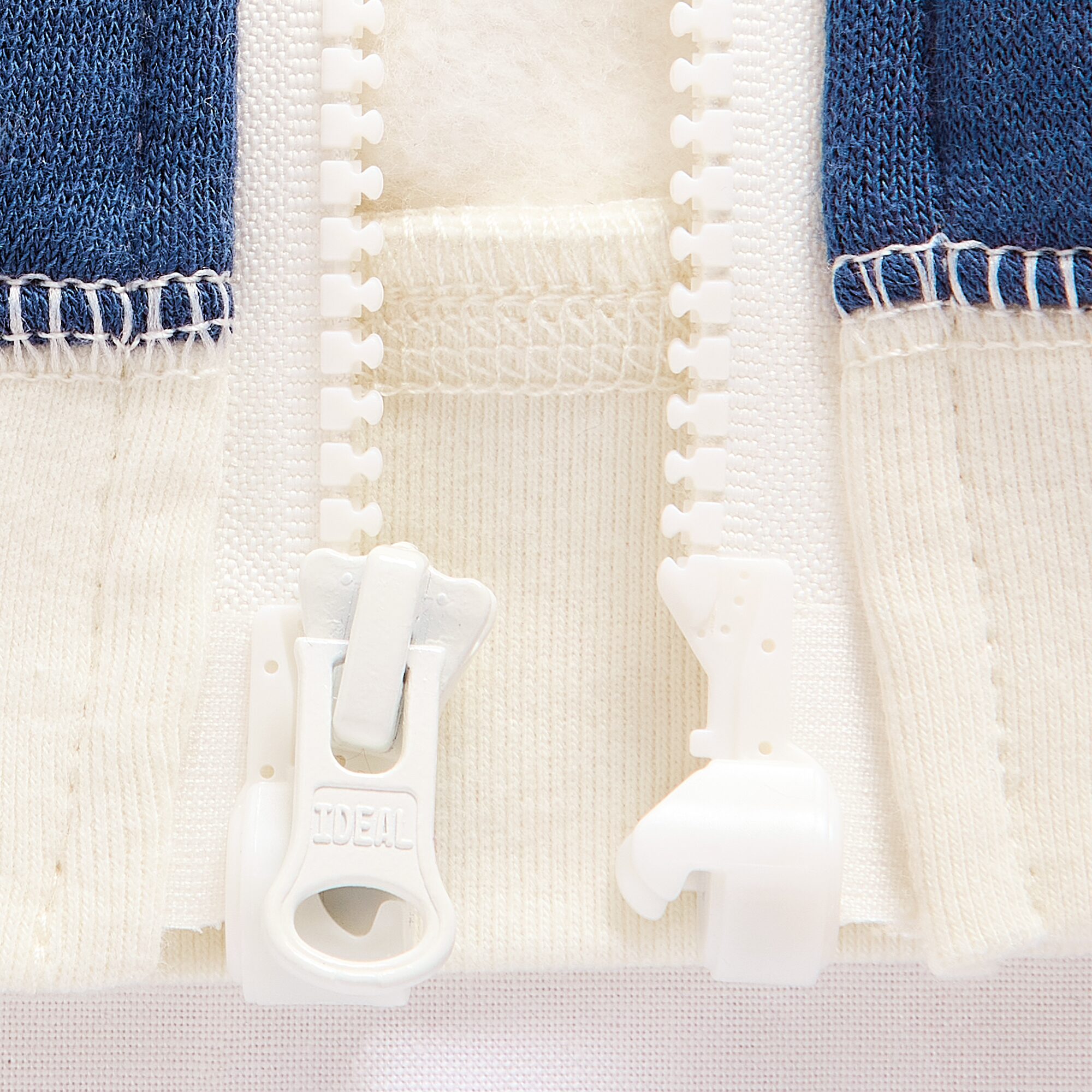 Okie Dokie Toddler Boys Fleece Adaptive Easy-on + Easy-off Hidden Access Opening Jacket