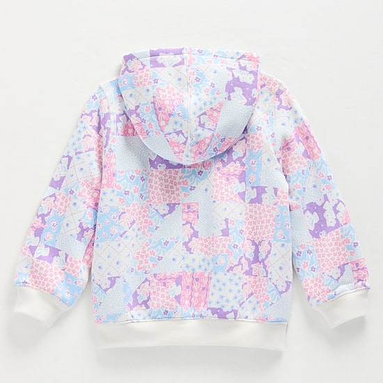 Okie Dokie Toddler Girls Fleece Adaptive Easy-on + Easy-off Hidden Access Opening Jacket
