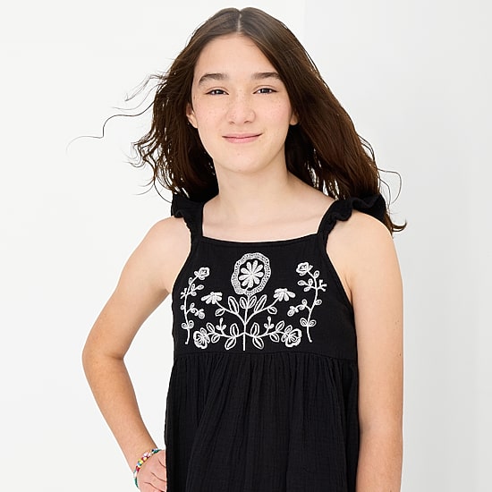 Thereabouts Little & Big Kid Girls Sleeveless A-Line Dress