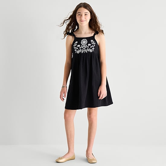 Thereabouts Little & Big Kid Girls Sleeveless A-Line Dress