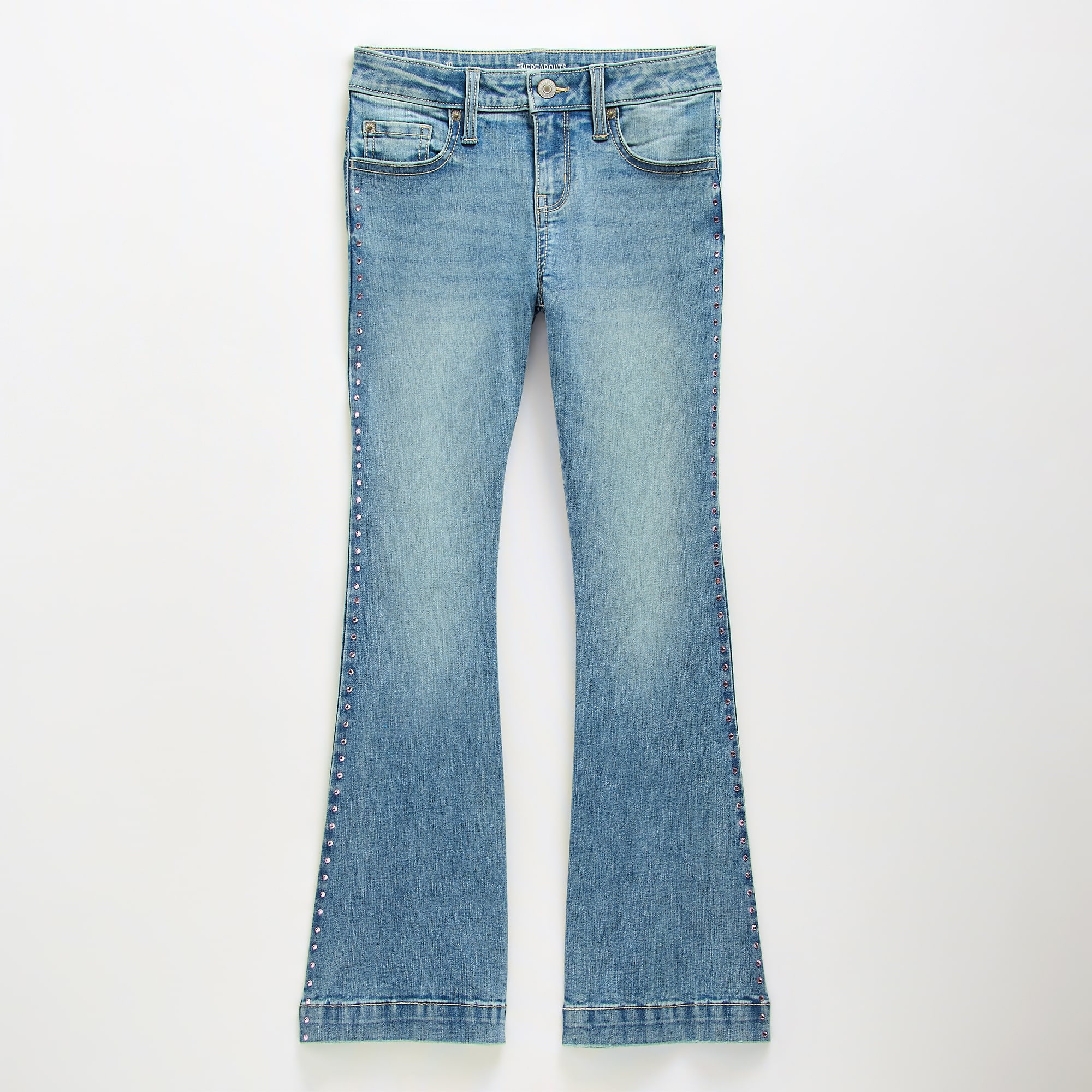 Thereabouts Little & Big Kid Girls Adjustable Waist Flare Leg Jean