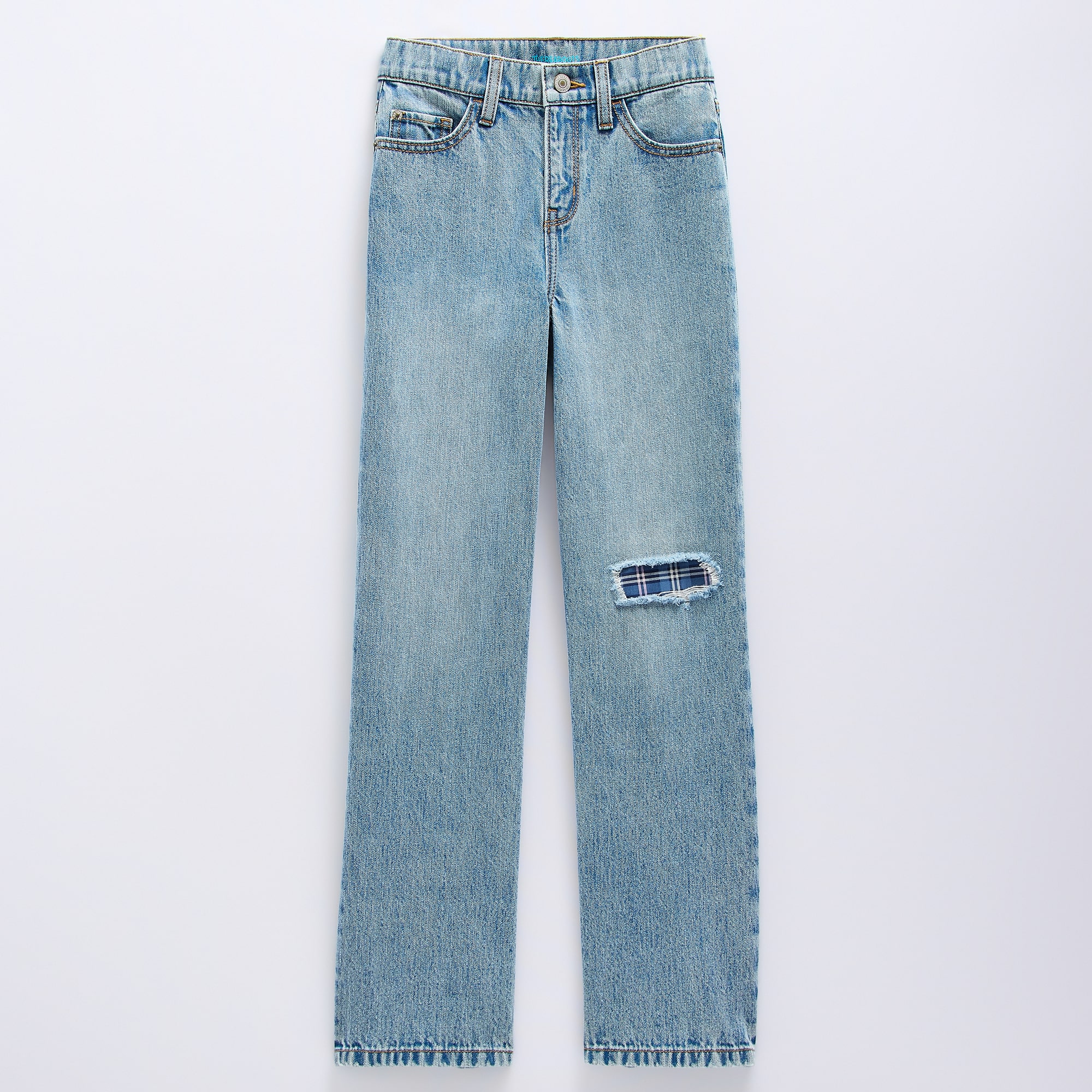 Thereabouts Little & Big Kid Girls Adjustable Waist High Rise Wide Leg Jean