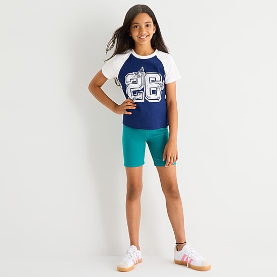 Thereabouts Little & Big Kid Girls 6" Bike Short