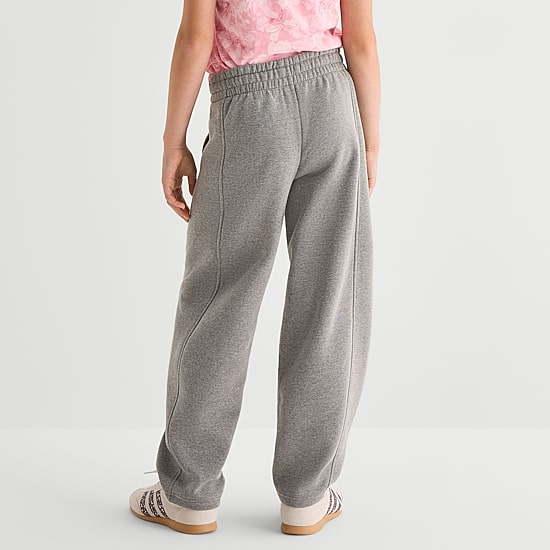 Xersion Little & Big Kid Girls Mid Rise Regular Fit Fleece Pull-On Pant