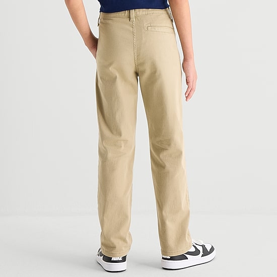 Thereabouts Little & Big Kid Boys Straight Regular Fit Flat Front Pant