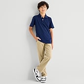 Thereabouts Little & Big Kid Boys Straight Regular Fit Flat Front Pant