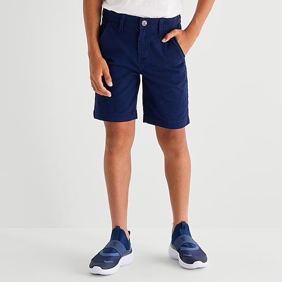 Thereabouts Little & Big Kid Boys 8" Adjustable Waist Chino Short