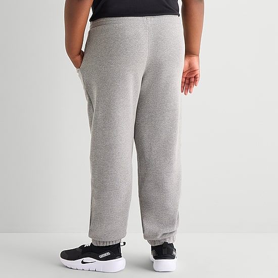 Xersion Little & Big Kid Boys Mid Rise Regular Fit Fleece Jogger Pant