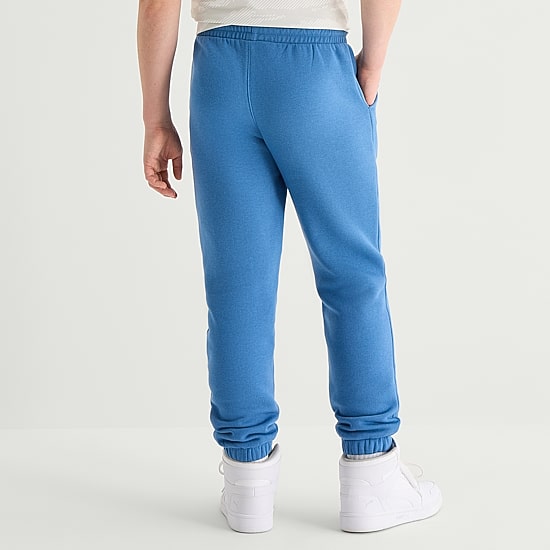 Xersion Little & Big Kid Boys Cinched Mid Rise Regular Fit Fleece Jogger Pant
