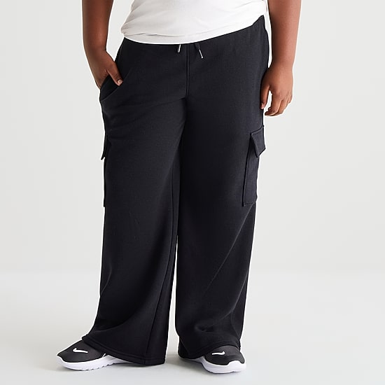 Xersion Little & Big Kid Boys Mid Rise Wide Leg Active Fleece Cargo Pant