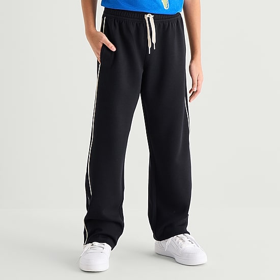 Xersion Double Knit Little & Big Kid Boys Regular Fit Straight Track Pant