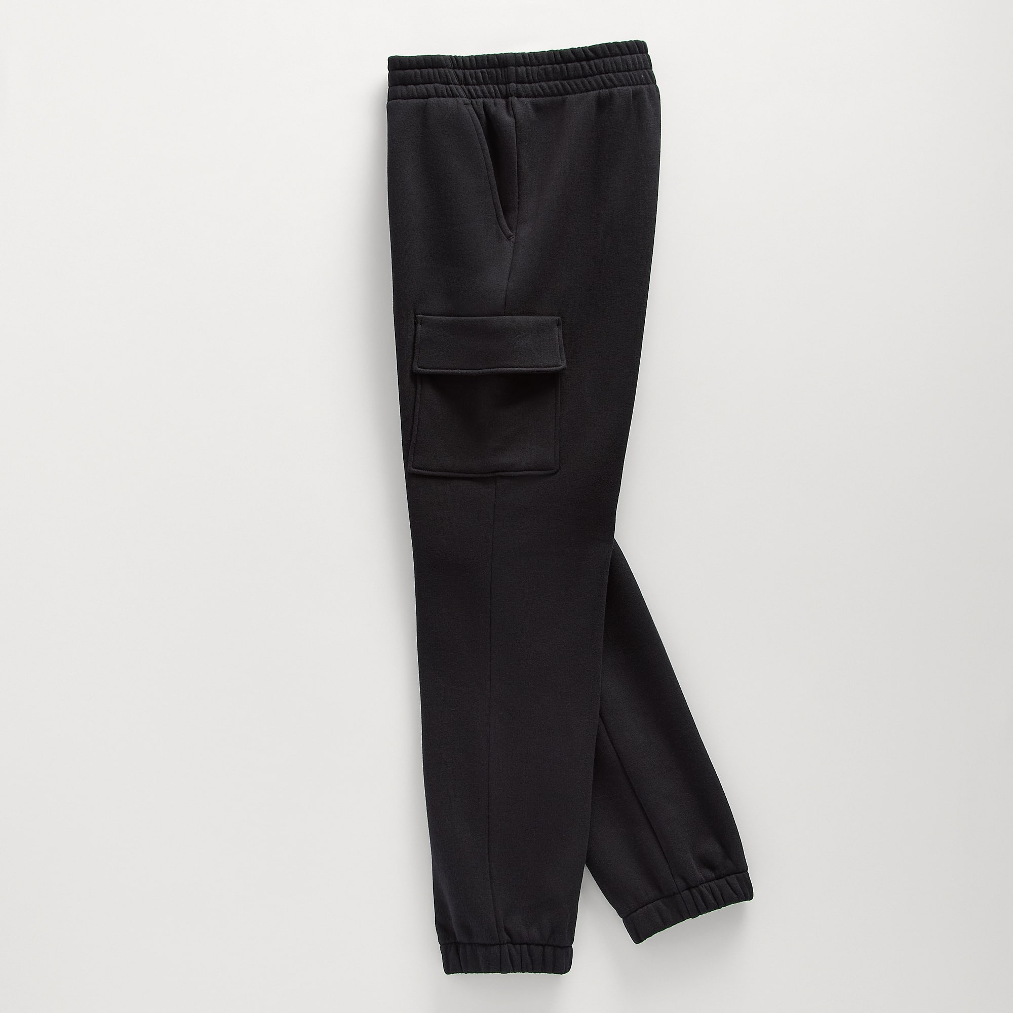 Xersion Little & Big Kid Boys Mid Rise Cinched Active Fleece Cargo Pant