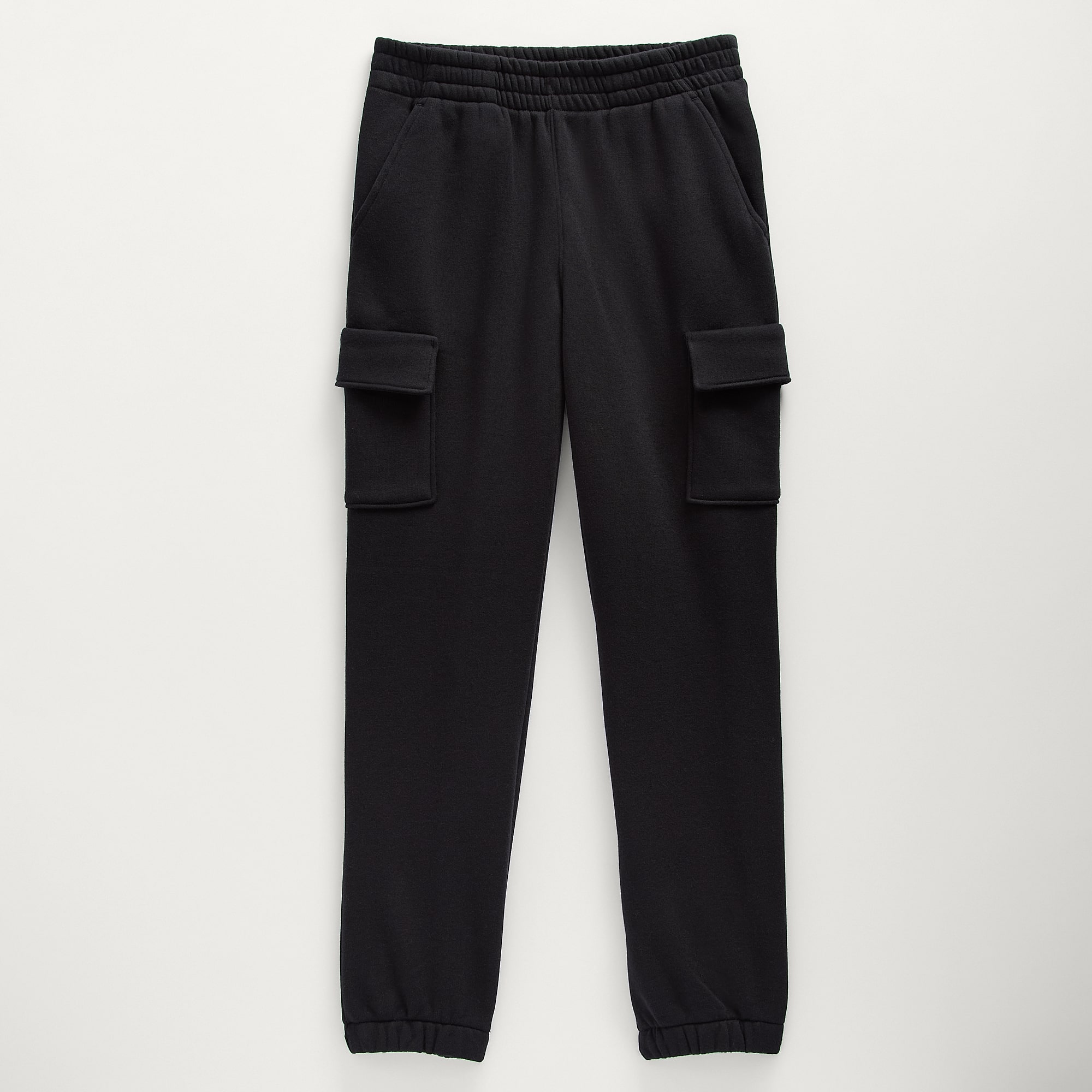 Xersion Little & Big Kid Boys Mid Rise Cinched Active Fleece Cargo Pant