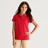 Thereabouts Little & Big Kid Girls Short Sleeve Regular Fit Polo Shirt