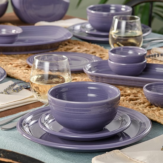 Fiesta Bistro Coupe 3-pc. Ceramic Place Setting