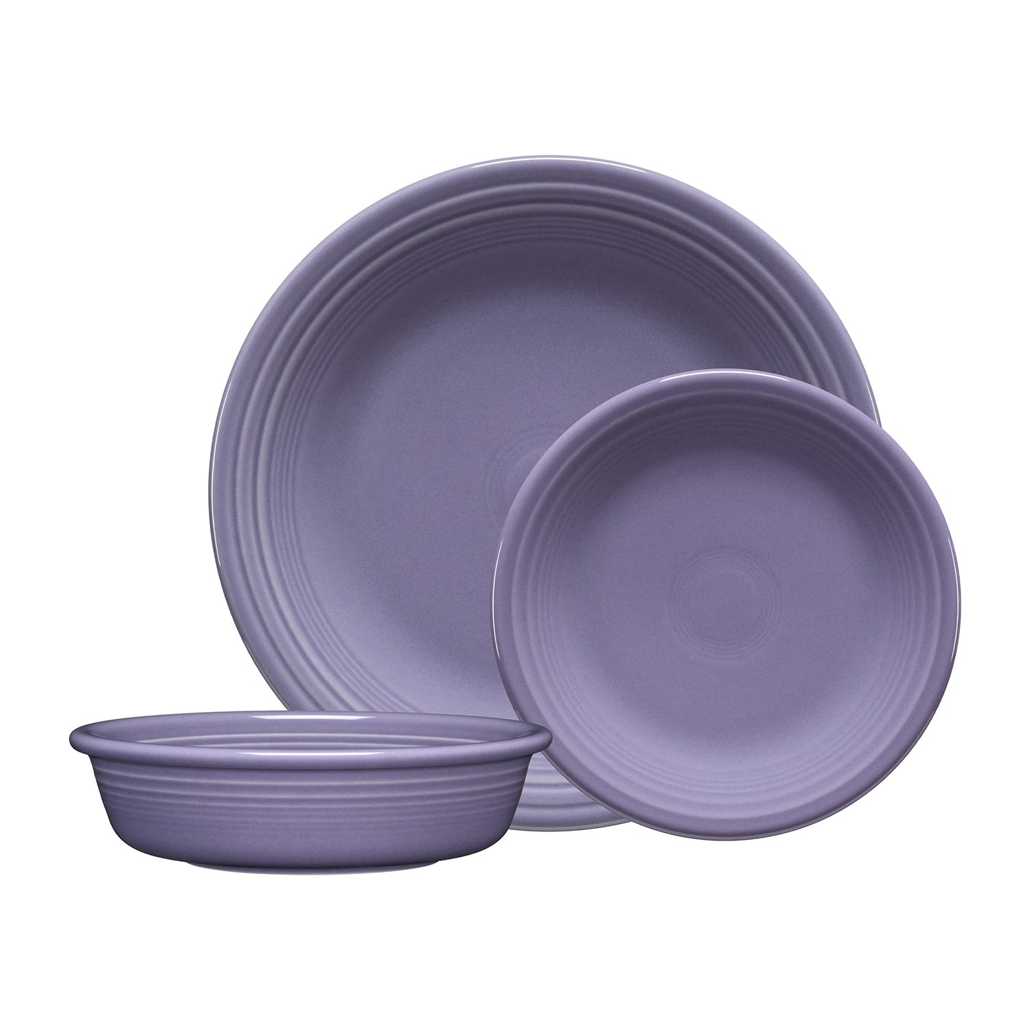 Fiesta Classic 3-pc. Ceramic Dinnerware Set