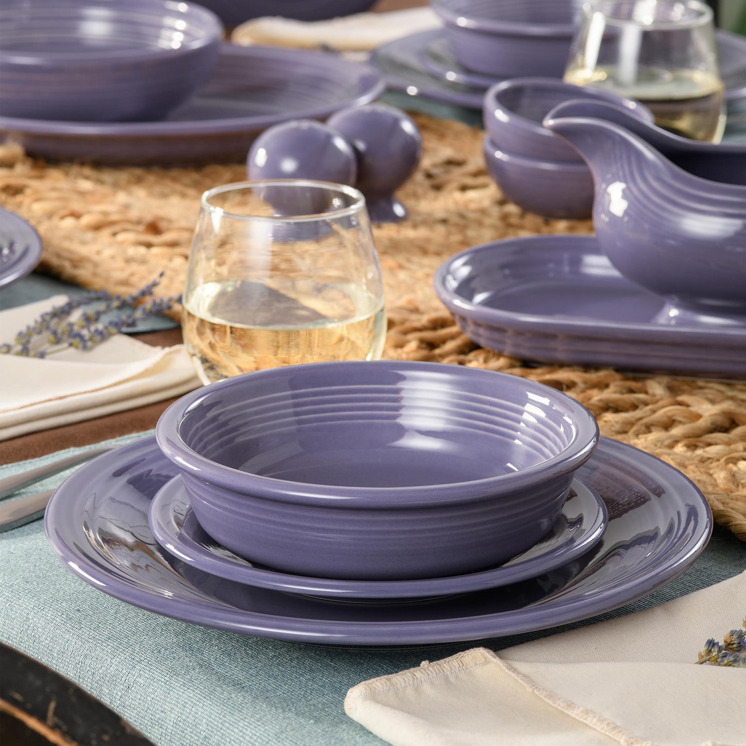 Fiesta Classic 3-pc. Ceramic Dinnerware Set
