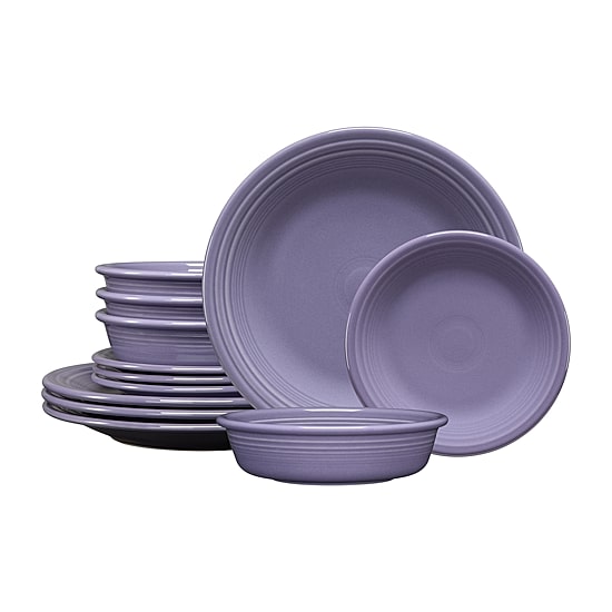Fiesta Classic Rim 12-pc. Dinnerware Set