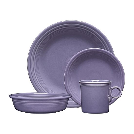 Fiesta Classic 4-pc. Ceramic Dinnerware Set