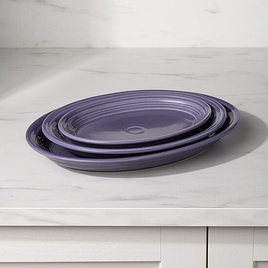 Fiesta Lavender Ceramic Serving Platter