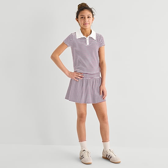 Eyeshadow Big Kid Girls A-Line Skirt