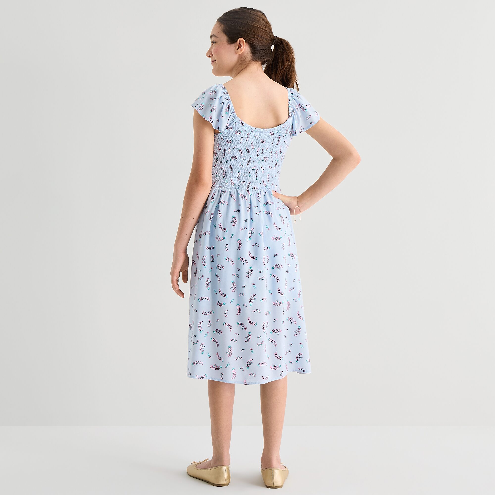 Thereabouts Little & Big Kid Girls Short Sleeve A-Line Dress