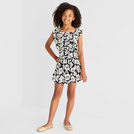 Thereabouts Little & Big Kid Girls High Rise Micro Skort