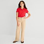 Thereabouts Little & Big Kid Girls Wide Leg Regular Fit Flat Front Pant