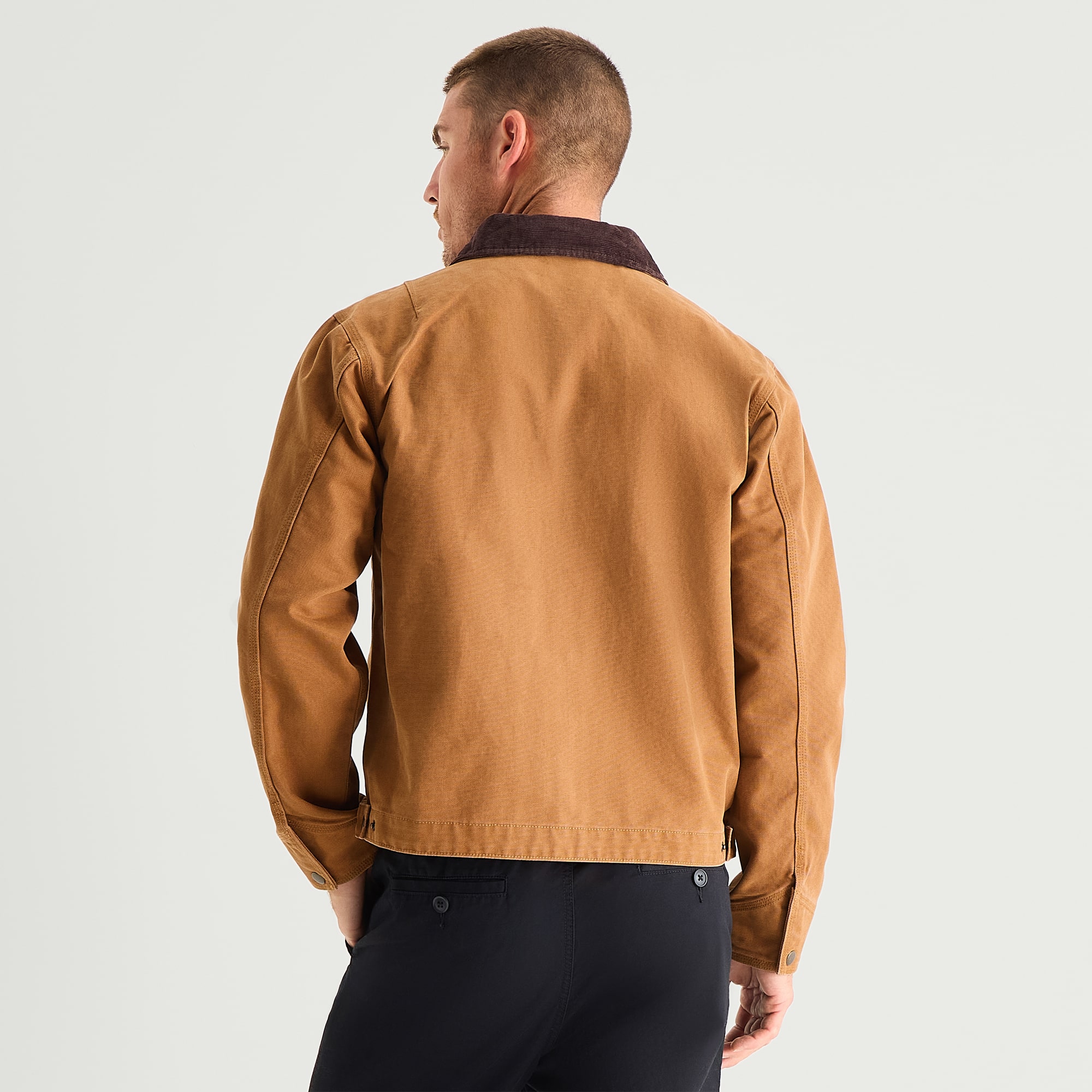 mutual weave Mens Lightweight Work Jacket