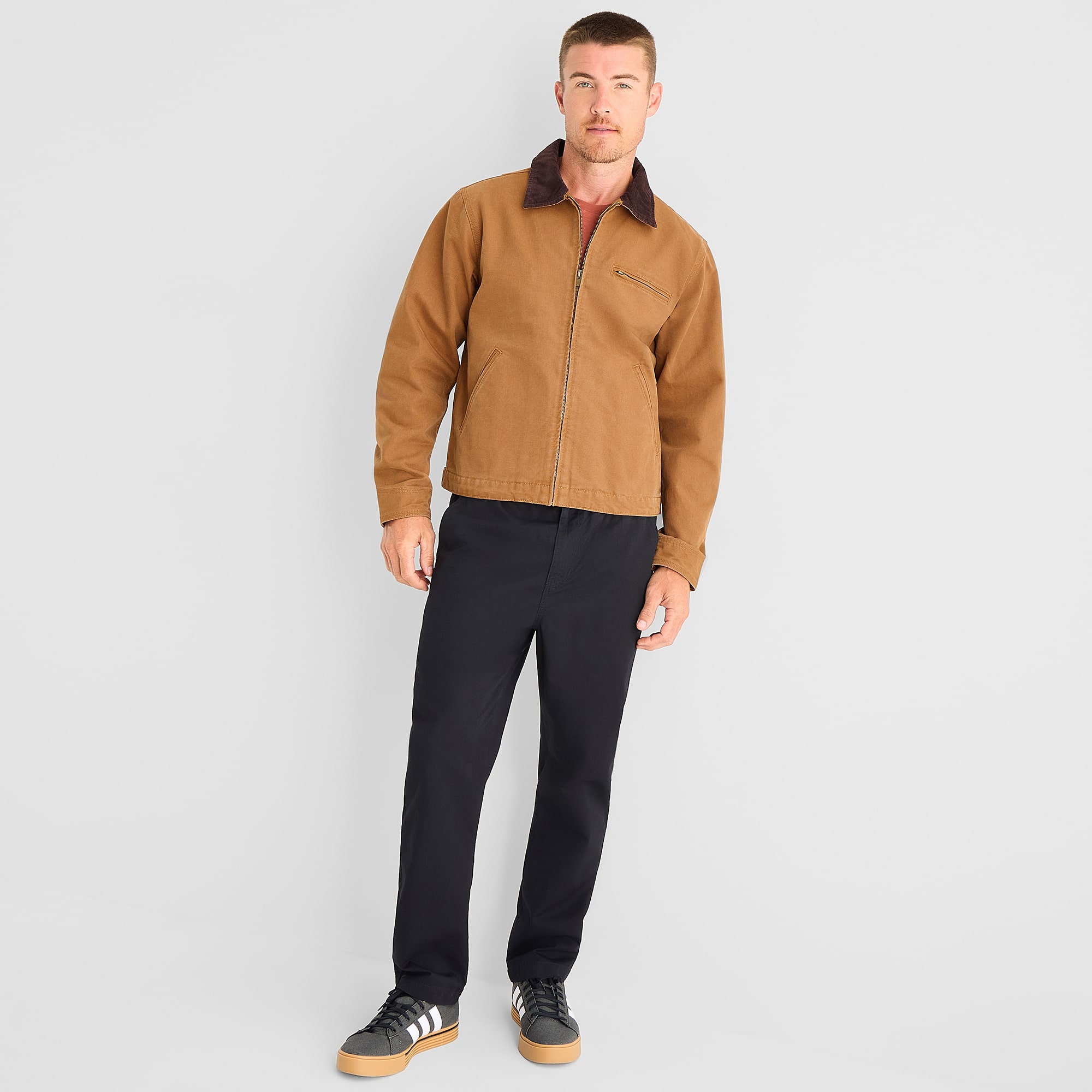 mutual weave Mens Lightweight Work Jacket