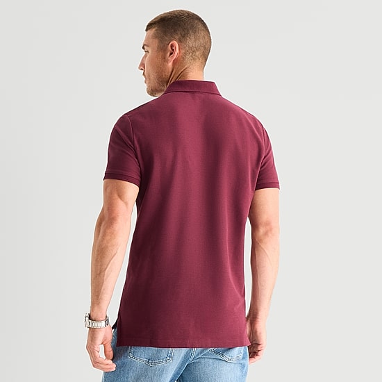 U.S. Polo Assn. Ultimate Pique Stretch Mens Classic Fit Short Sleeve Polo Shirt