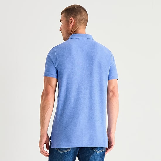 U.S. Polo Assn. Ultimate Pique Stretch Mens Classic Fit Short Sleeve Polo Shirt