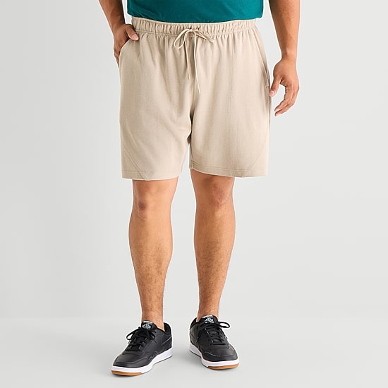 Shaquille O'Neal XLG™ Mens Active 10" Mid Rise Big and Tall Workout Shorts