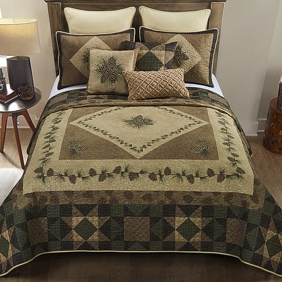 Donna Sharp Antique Pine Quilt Set