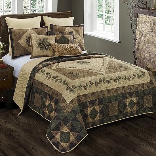 Donna Sharp Antique Pine Quilt Set