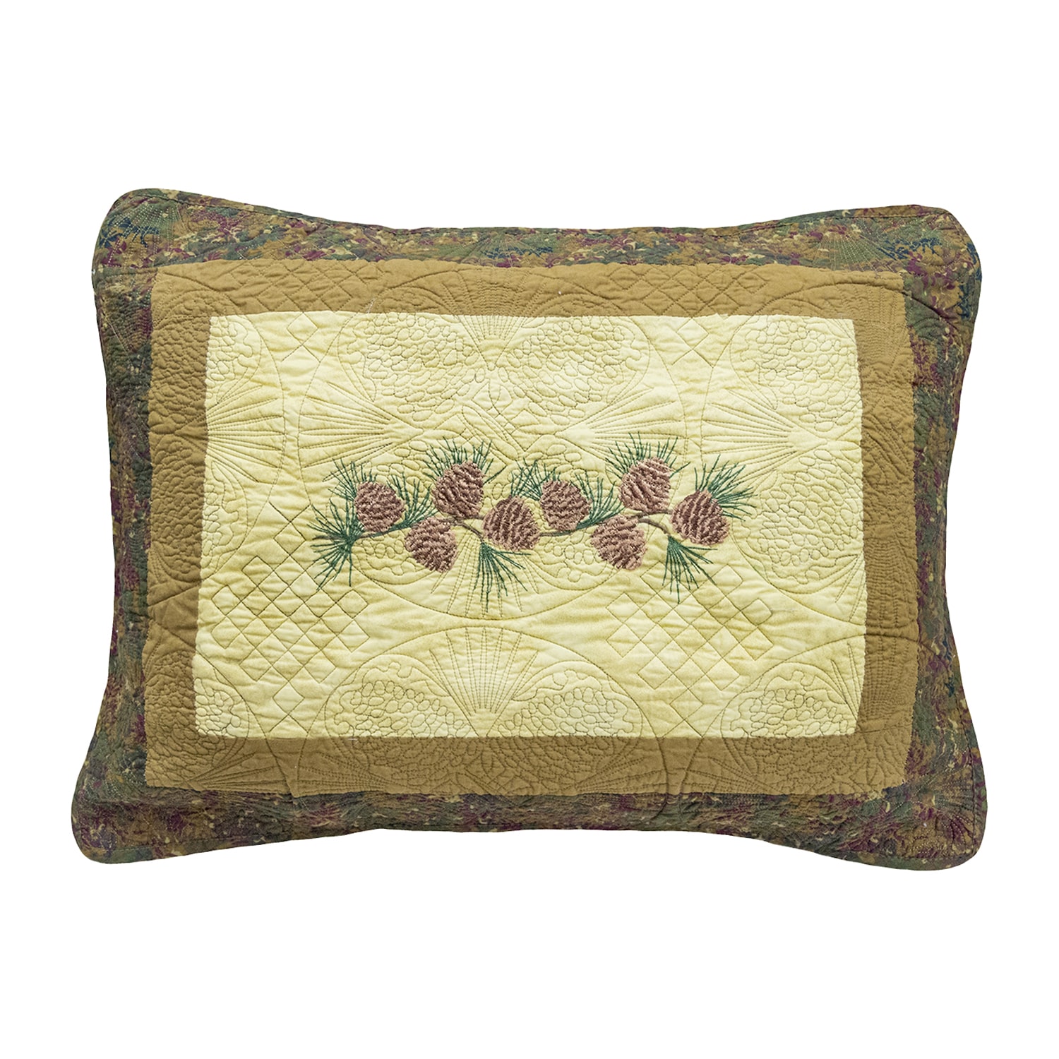 Donna Sharp Cabin Raising Pinecone Pillow Sham