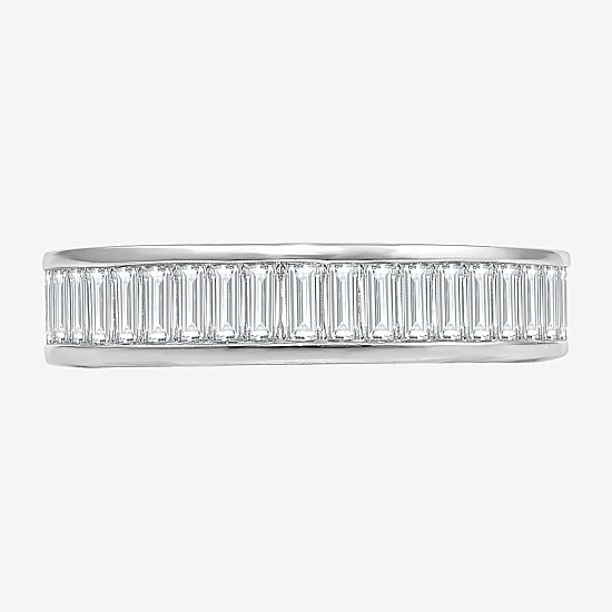 (I / I1) 1 CT. T.W. Lab Grown White Diamond 10K Gold Wedding Band
