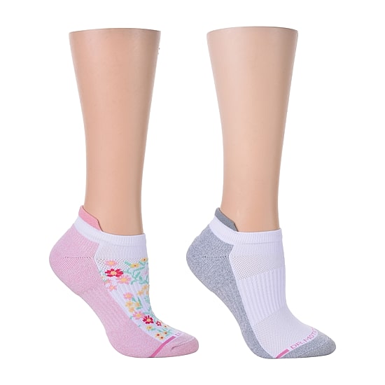 Dr Motion 2 Pair Low Cut Compression Socks Womens