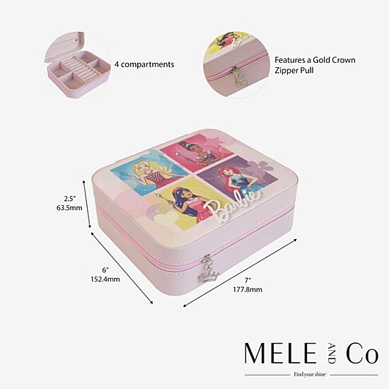 Mele And Co Barbie Jewelry Box