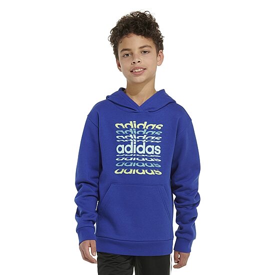 adidas Little Boys Long Sleeve Active Hoodie