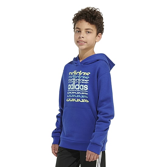 adidas Little Boys Long Sleeve Active Hoodie