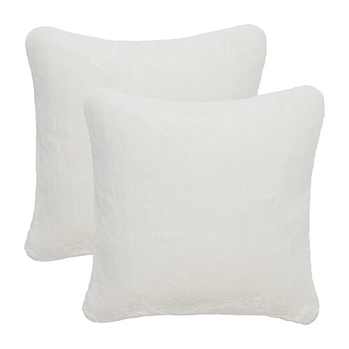 Safavieh Flayn 2-pc. Square Throw Pillow, One Size, White