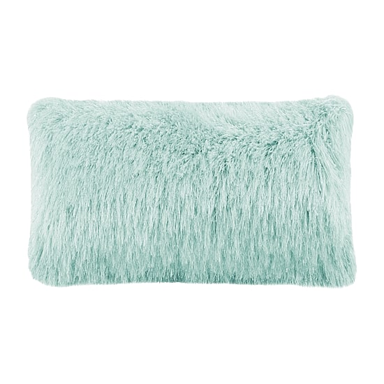 Safavieh Shag Modish Metallic Rectangular Throw Pillow