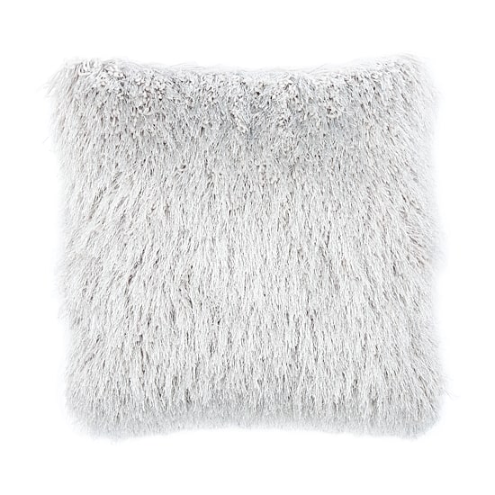 Safavieh Shag Modish Metallic Square Throw Pillow