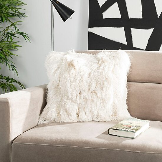 Safavieh Chic Shag Square Throw Pillow
