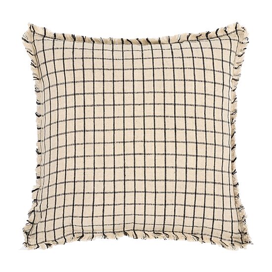 Safavieh Raie Linen Square Throw Pillow