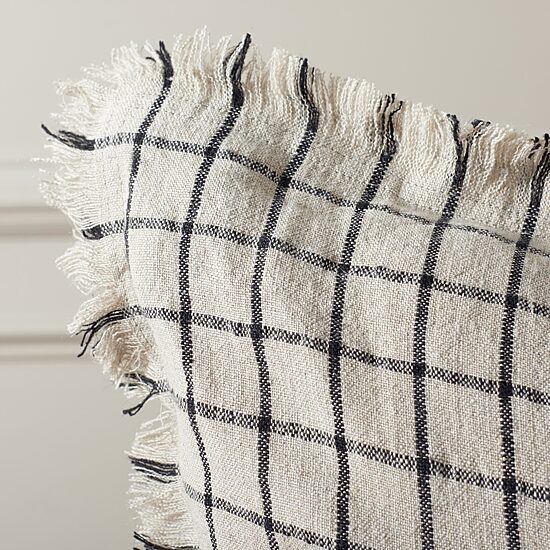 Safavieh Raie Linen Square Throw Pillow