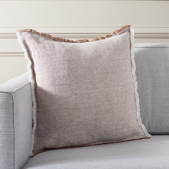 Safavieh Theia Linen Square Throw Pillow