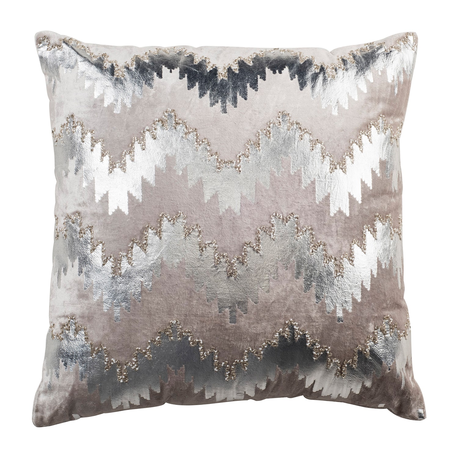 Safavieh Sophia Flamestitch Square Throw Pillow