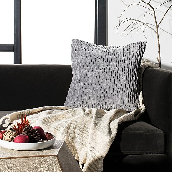 Safavieh Caine Square Throw Pillow